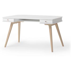 Oliver Furniture Bureau Wood, 66cm - Blanc