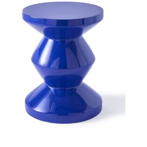 Pols Potten Tabouret Zig Zag - Bleu fonce