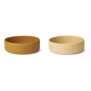 Liewood Bols Damina en silicone-set de 2 - Caramel