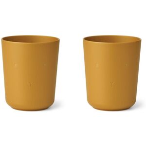 Liewood Gobelets Stine en PLA-set de 2 - Caramel