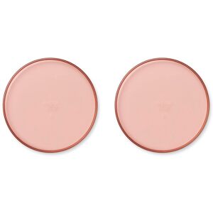 Liewood Assiettes Uma en tritan-set de 2 - Rose