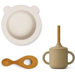 Liewood Set vaisselle Kali - Set de 3 - Beige