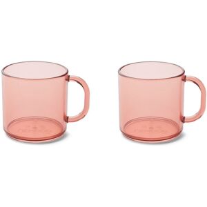 Liewood Tasses Tomo en tritan-set de 2 - Rose