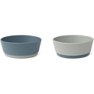 Liewood Bols Clarke en silicone - Set de 2 - Bleu