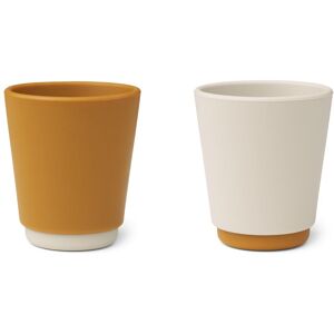 Liewood Gobelets Rachel en silicone - Set de 2 - Caramel