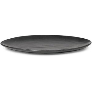 Ferm Living Assiette Flow - Noir