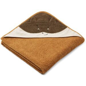 Liewood Cape de bain Augusta en eponge de coton bio - Caramel