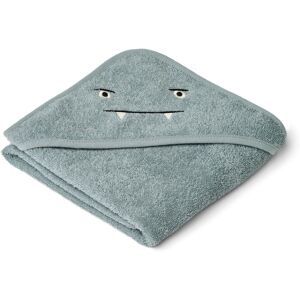 Liewood Cape de bain Albert en coton bio - Blue fog