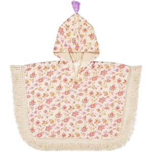 Louise Misha Poncho de bain Mael en coton bio - Creme