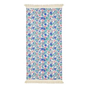 Louise Misha Serviette de plage Lana en coton bio - Bleu azur