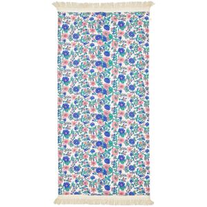 Louise Misha Serviette de plage Lana en coton bio - Bleu azur