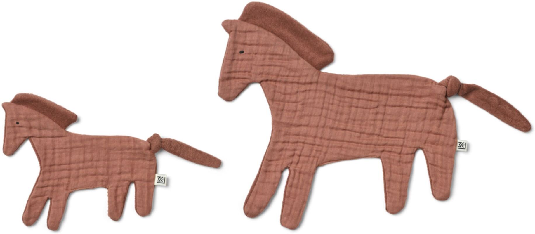 Liewood Doudou lange Janai - Set de 2 - Horses/Dark rosetta