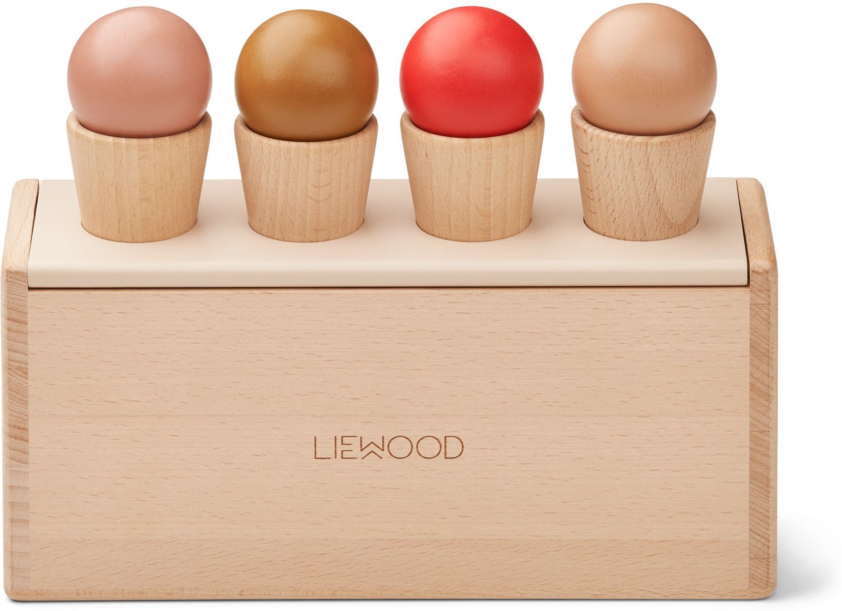 Liewood Glaces Etta en bois - Rose