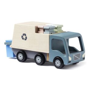 Kid's Concept Camion poubelle en bois - Multicolore