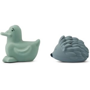 Liewood Jouets pour le bain Henrik en caoutchouc naturel - Set de 2 - Vert Menthe