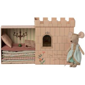 Maileg Doudou Princesse et son chateau - Multicolore