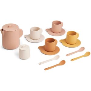 Liewood Set de dinette Kourtney en silicone - Rose multi mix