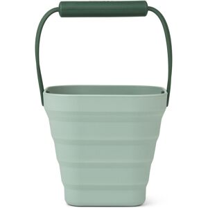 Liewood Seau de plage en silicone Abelone - Peppermint/Garden green