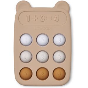 Liewood Jouet pop it en silicone Calculatrice - Rose