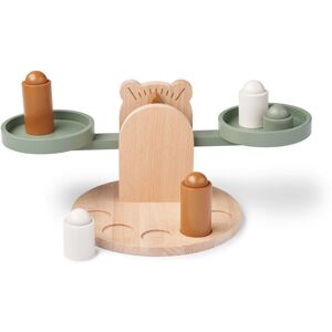 Liewood Balance en bois Ronni - Faune green mix