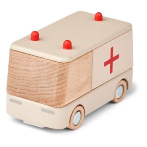 Liewood Ambulance en bois - Aurora red/Sandy