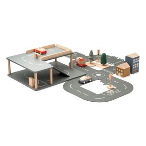 Liewood Village et garage en bois - Apple red multi mix