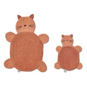 Liewood Doudou lange Janai - Set de 2 - Cat/Tuscany rose