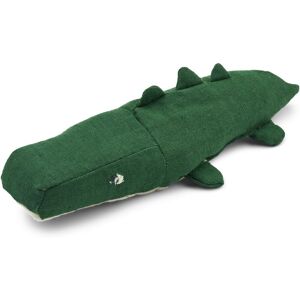 Liewood Peluche crocodile Myra en coton bio - Vert fonce