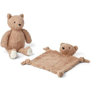 Liewood Doudous en coton bio Ted - Set de 2 - Beige