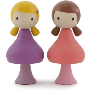 Clicques Personnages en bois Lucy & Maggie - Multicolore