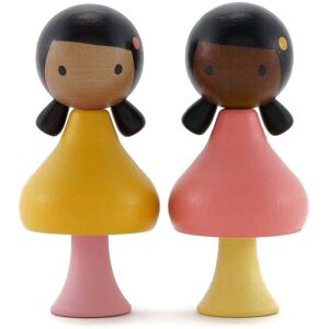 Clicques Personnages en bois Ruby & Coco - Multicolore