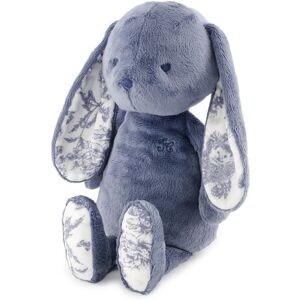 Tartine et Chocolat Peluche Augustin le lapin Toile de Jouy - Bleu