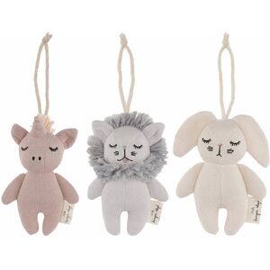 Konges Sløjd Jouets pour arche d'eveil - Set de 3 - Rose