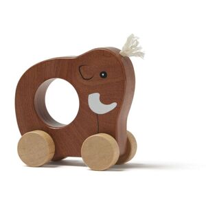 Kid's Concept Jouet a pousser Mammouth - Marron