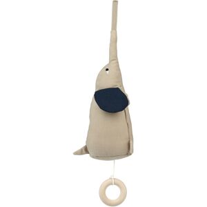 Liewood Mobile musical elephant en coton bio Ailo - Sable