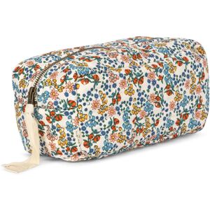 Konges Sløjd Trousse de toilette en coton bio Bibi Fleur - Multicolore