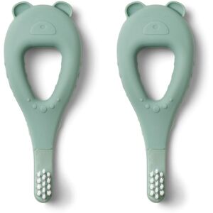 Liewood Brosse a dents Janelle en silicone - Set de 2 - Peppermint