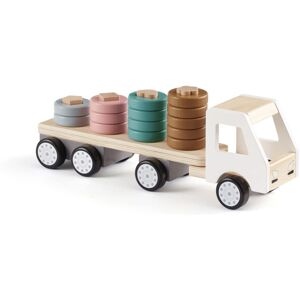 Kid's Concept Camion et anneaux a empiler - Multicolore