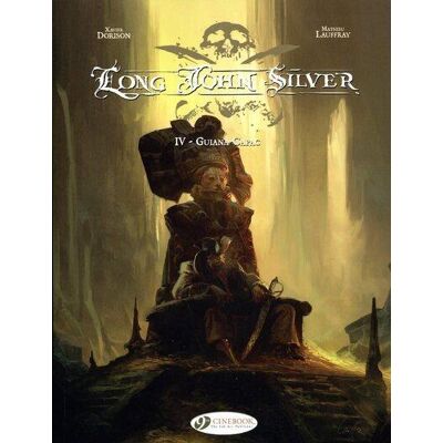 Cinebook Long John Silver tome 4 - Guina-Capac (en anglais) - Publicité Cinebook Long John Silver tome 4 - Guina-Capac (en anglais) - Publicité