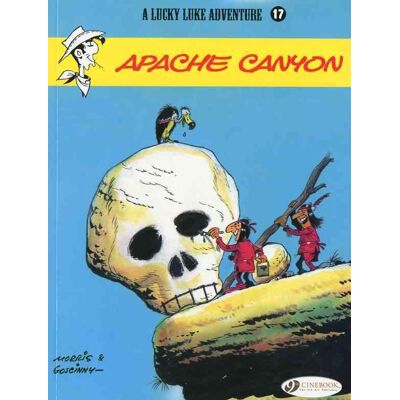 Cinebook Lucky luke tome 17 - apache canyon (en anglais) - Publicité Cinebook Lucky luke tome 17 - apache canyon (en anglais) - Publicité