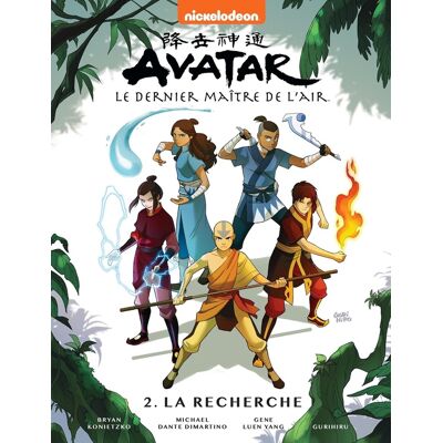 Hachette Comics Avatar le dernier maître de l'air tome 2 - Publicité Hachette Comics Avatar le dernier maître de l'air tome 2 - Publicité
