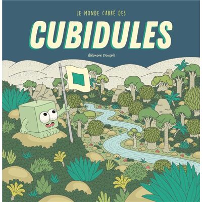 ALBIN MICHEL Le monde carré des cubidules - Publicité ALBIN MICHEL Le monde carré des cubidules - Publicité
