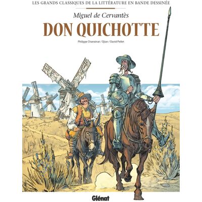 Glénat Don Quichotte en BD - Publicité Glénat Don Quichotte en BD - Publicité