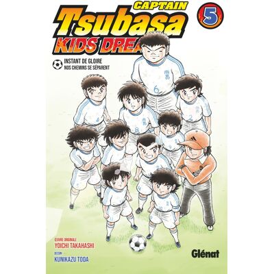 GLENAT Captain Tsubasa - kids dream tome 5 - Publicité GLENAT Captain Tsubasa - kids dream tome 5 - Publicité