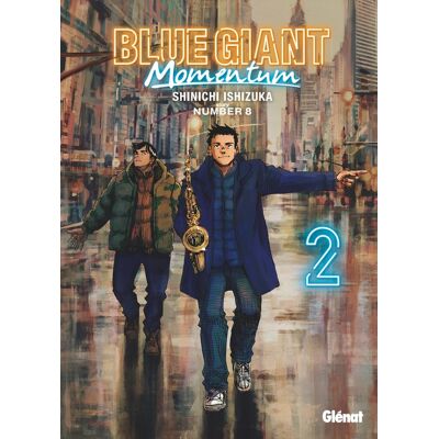 Glénat Blue giant momentum tome 2 - Publicité Glénat Blue giant momentum tome 2 - Publicité