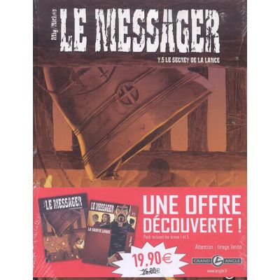 BAMBOO Le messager - pack tomes 1 + 5 - Publicité BAMBOO Le messager - pack tomes 1 + 5 - Publicité