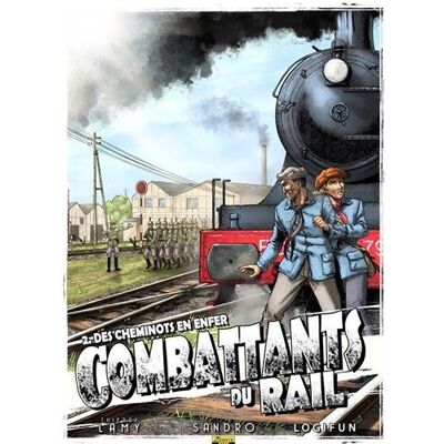 Zephyr combattants du rail tome 2 - des cheminots en enfer - Publicité Zephyr combattants du rail tome 2 - des cheminots en enfer - Publicité