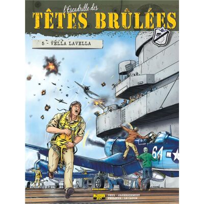 Zephyr L'escadrille des têtes brûlées tome 5 - Vella Lavella - Publicité Zephyr L'escadrille des têtes brûlées tome 5 - Vella Lavella - Publicité
