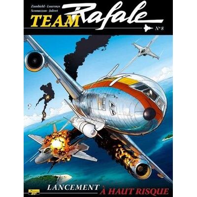 Zephyr Team rafale tome 8 - Publicité Zephyr Team rafale tome 8 - Publicité