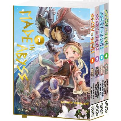 Ototo Made in abyss - pack or tomes 1 à 4 - Publicité Ototo Made in abyss - pack or tomes 1 à 4 - Publicité